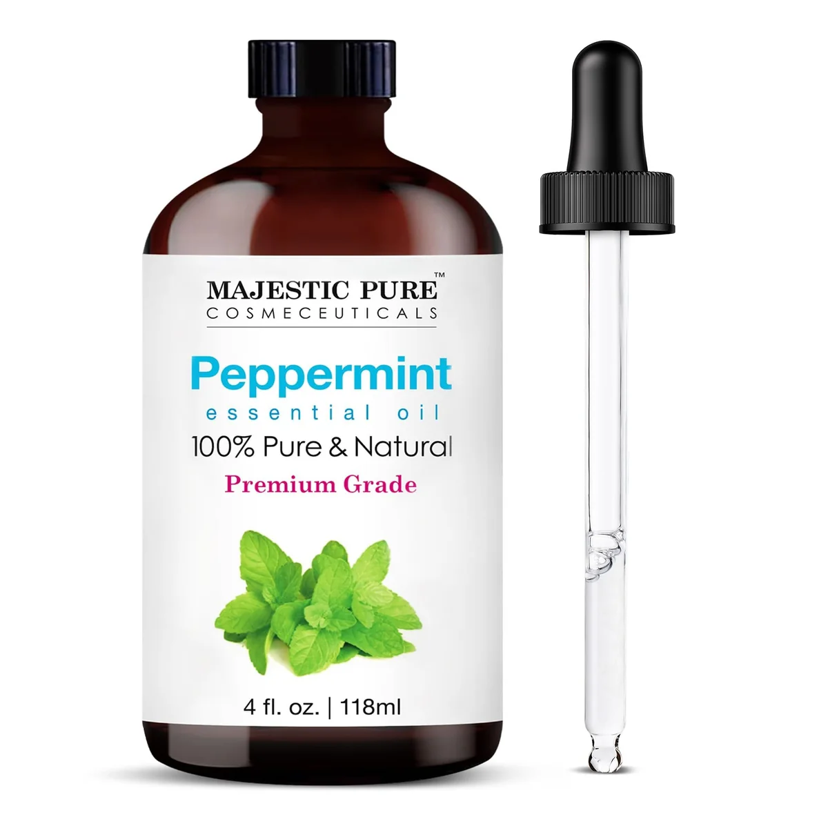 Majestic Pure Essential Oil with Glass Dropper