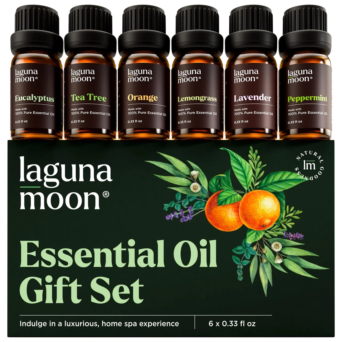 Lagunamoon Essential Oils Aromatherapy Set