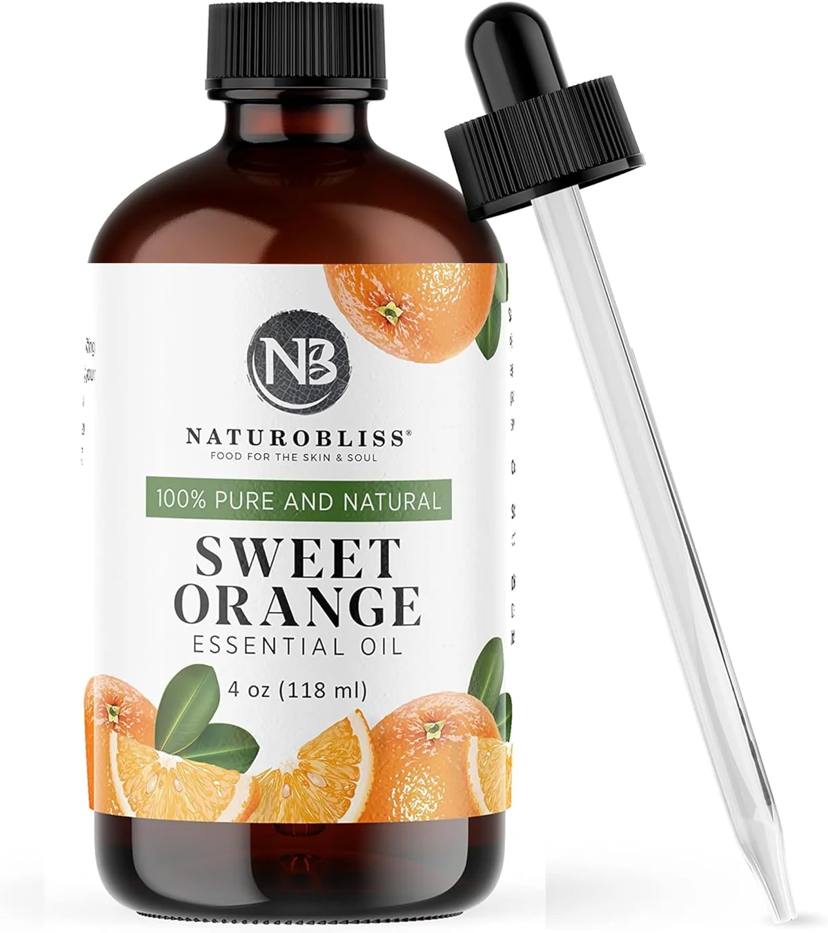 NaturoBliss 100% Pure & Natural Sweet Orange Essential Oil Therapeutic Grade Premium Quality Oil wit Review