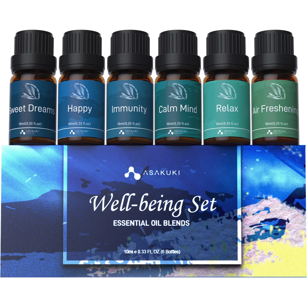 ASAKUKI Essential Oil Blends